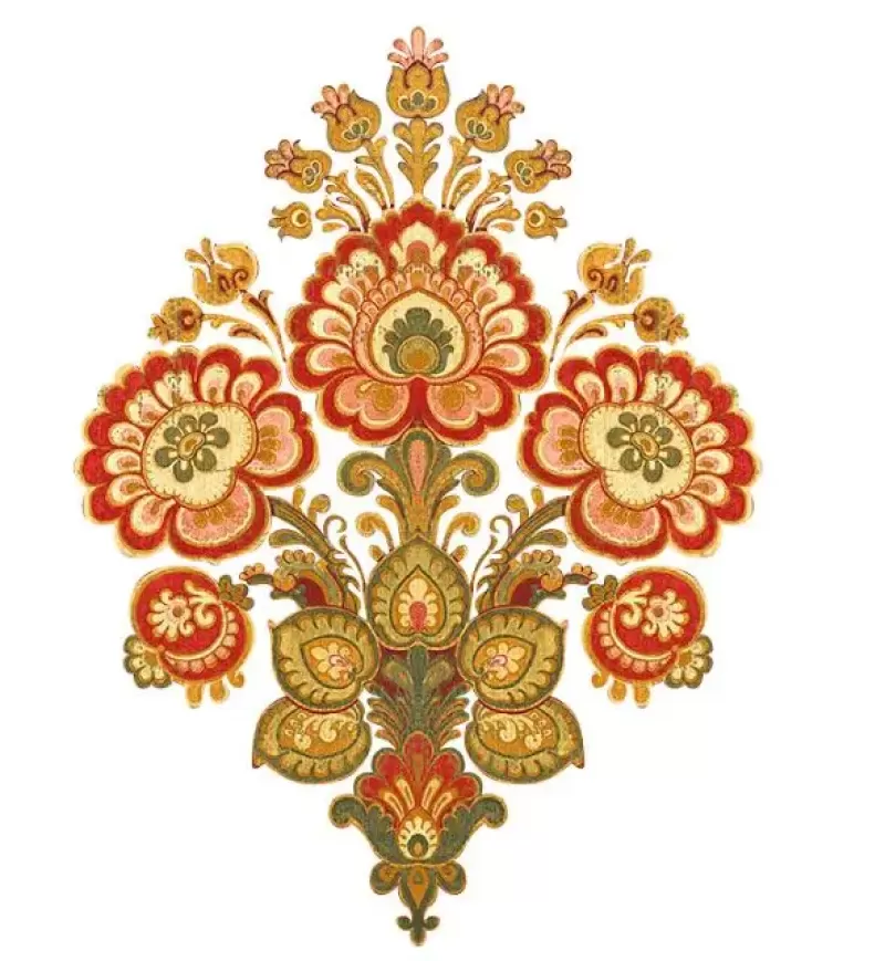 Floral Butta Motifs