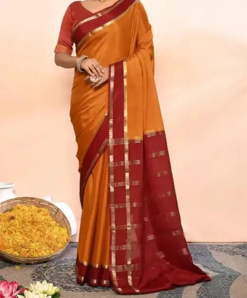 Banarasi Crepe saree