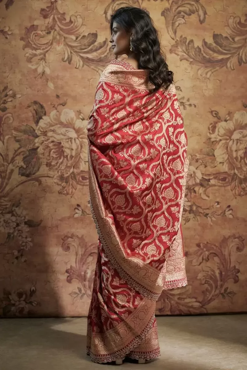 zardozi saree